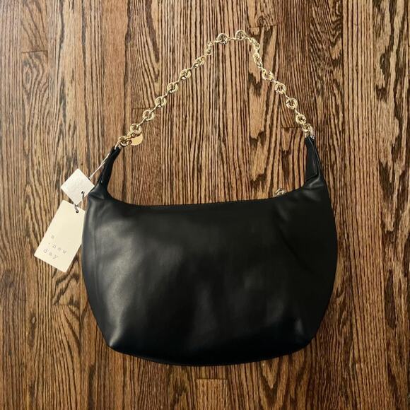a new day Handbags - Black shoulder bag faux leather